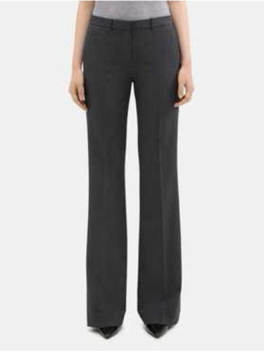 Theory Charcoal wool pants